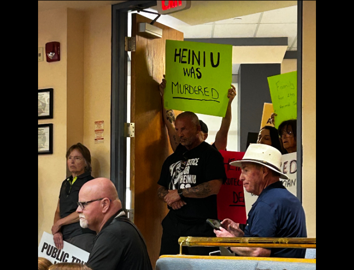 AURORA COUNCIL MEETING ERUPTS
