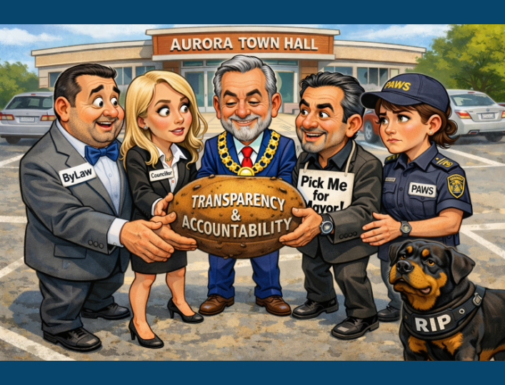 TOWN OF AURORA PLAYS HOT POTATO