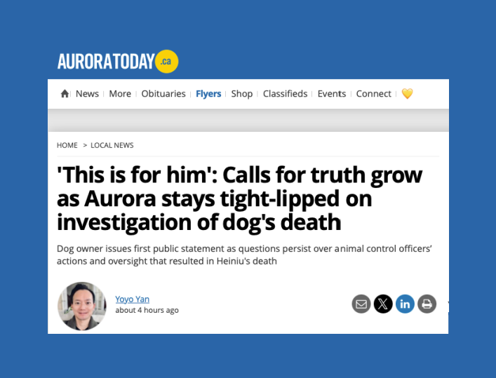 CONTINUED SILENCE FROM MAYOR OF AURORA